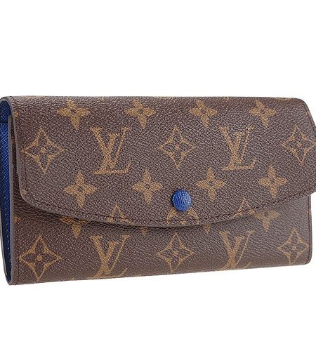 Louis Vuitton Emily Blue Wallet