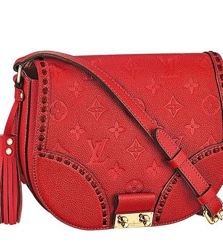 Louis Vuitton Monogram Empreinte Junot Red 18927434