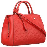 Louis Vuitton Montaigne Empreinte MM Red 607511