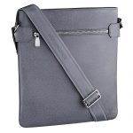 Louis Vuitton Sasha Taiga Leather Glacier