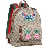 Gucci Limited Edition Backpack Garden Souvenir Butterfly And Flower Detail 18927488