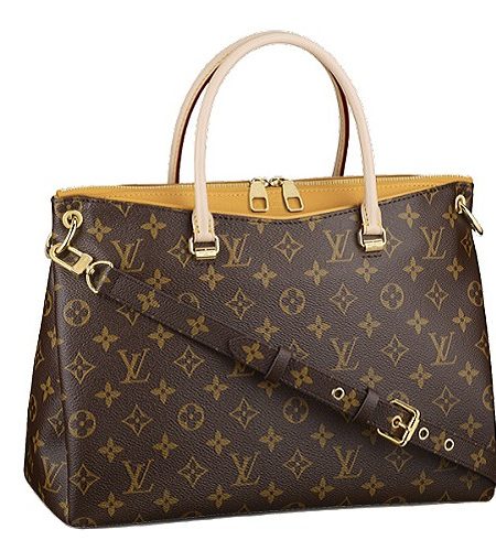 Louis Vuitton Monogram Pallas Safran