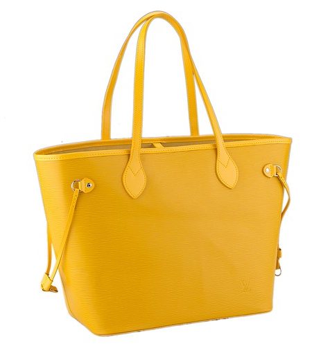 Louis Vuitton Neverfull MM Epi Leather Yellow