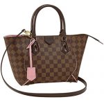 Louis Vuitton Caissa Tote PM Damier Ebene Canvas Pink