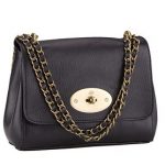 Mulberry Lily Black Leather Shoulder Bag
