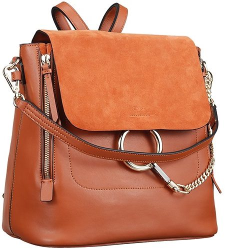 Chloe Faye Backpack Tan  18927458