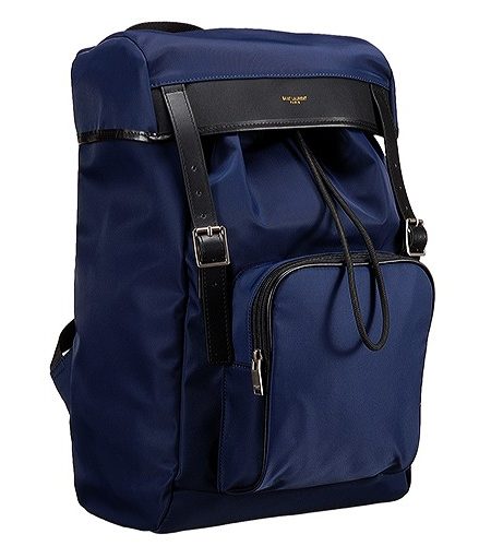 Saint Laurent Hunting Backpack Blue 18926720