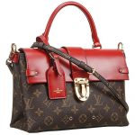 Louis Vuitton Monogram Canvas One Handle Bag Red 18927439