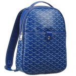 Goyard Chevron Blue Backpack 18927365