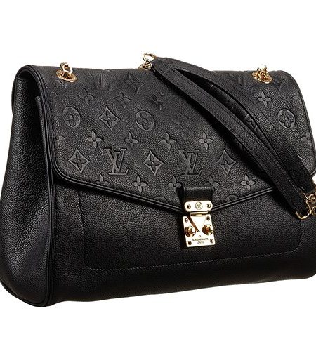Louis Vuitton Monogram Empreinte St Germain Black Bag