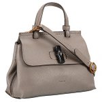 Gucci Bamboo Daily Small Bag Grey