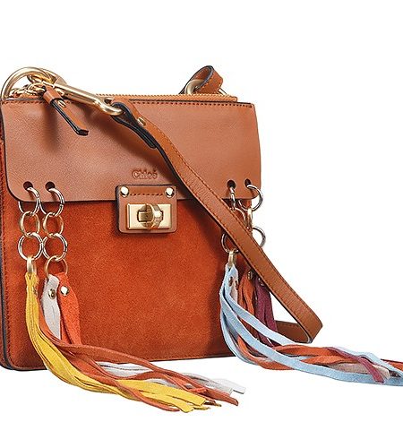 Chloe Jane Tassel Trim Tan Crossbody Bag 18927076