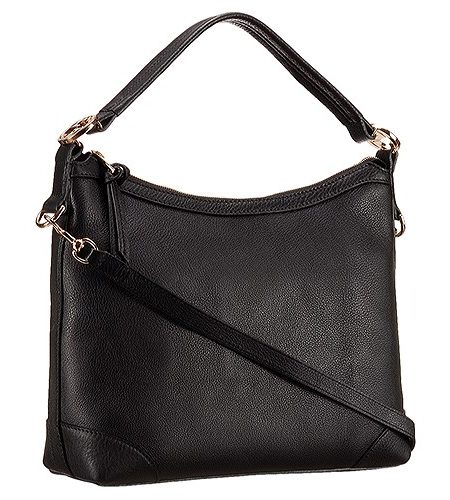 Gucci Miss GG Leather Hobo Black