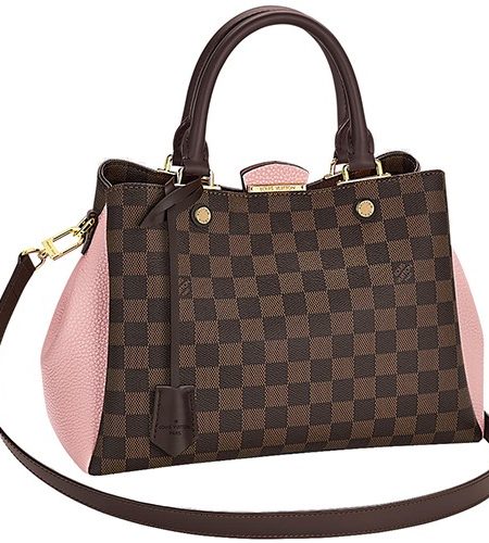 Louis Vuitton Damier Ebene Brittany Pink Bag 18927320