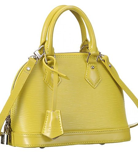 Louis Vuitton Alma BB Pistache Epi Leather  607505
