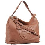 Gucci Soho Leather Hobo Brown