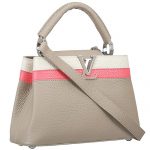Louis Vuitton Capucines BB Khaki Pink White Bag 18927323