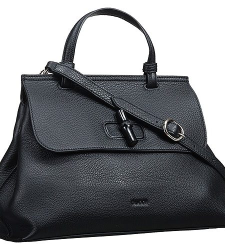 Gucci Bamboo Daily Medium Bag Black 18927463