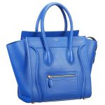 Celine Mini Luggage Blue