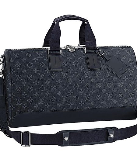 Louis Vuitton Monogram Eclipse Keepall Voyager 18927241