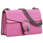 Gucci Dionysus GG Pink Suede With Pink Leather Trim 18927171