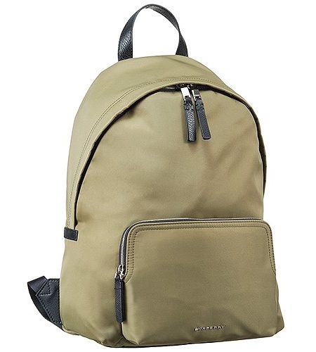 Burberry Abbeydale Khaki Canvas Backpack 18927328