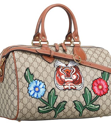 Gucci Boston Bag Garden Souvenir Flower Detail 18927472