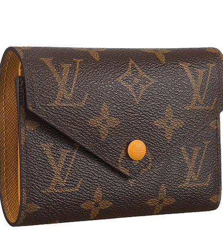 Louis Vuitton Monogram Canvas Compact Curieuse Wallet Yellow 18927001