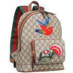 Gucci Limited Edition Backpack Garden Souvenir Bird And Flower Detail 18927489