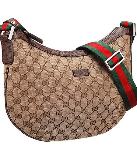 Gucci Original GG Canvas Messenger Bag Brown
