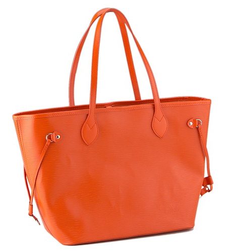 Louis Vuitton Neverfull MM Epi Leather Orange