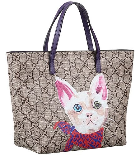 Gucci GG Children's Supreme Cat Tote 18927182