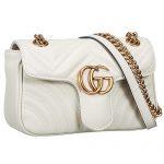 Gucci GG Marmont Matelasse Mini Beige Bag 18927207