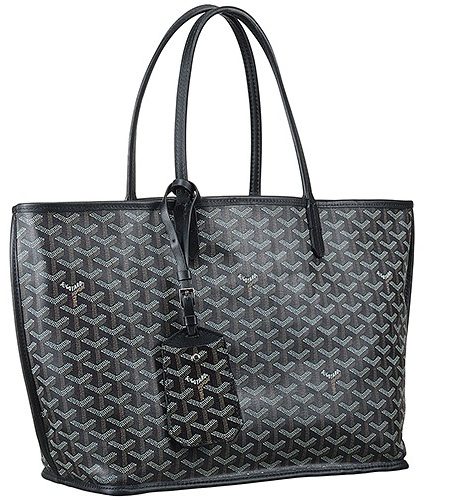 Goyard Anjou Reversible Black Tote Bag 18927362