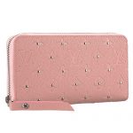 Louis Vuitton Empreinte Zippy Wallet With Studs Light Pink