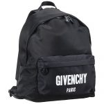 Givenchy Logo Black Canvas Backpack 18927344