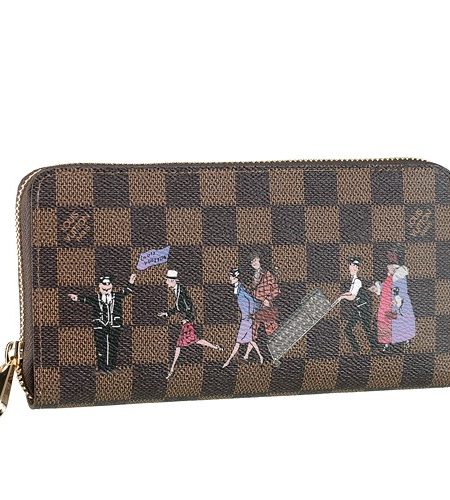 Louis Vuitton Damier Zippy Illustre Travel