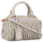 Miu Miu Top Handle Grey