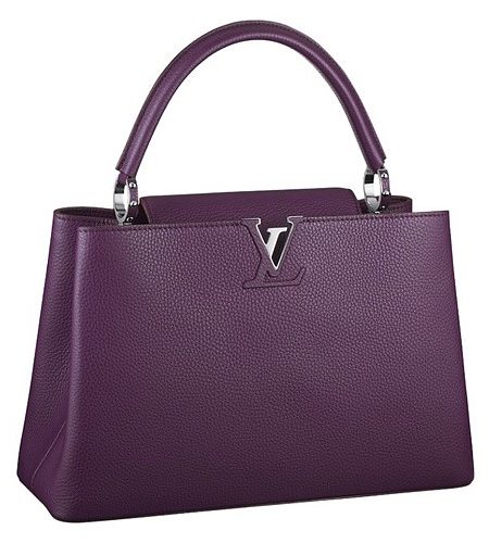 Louis Vuitton Capucines Purple
