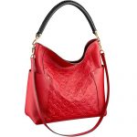 Louis Vuitton Bagatelle Empreinte Red Bag