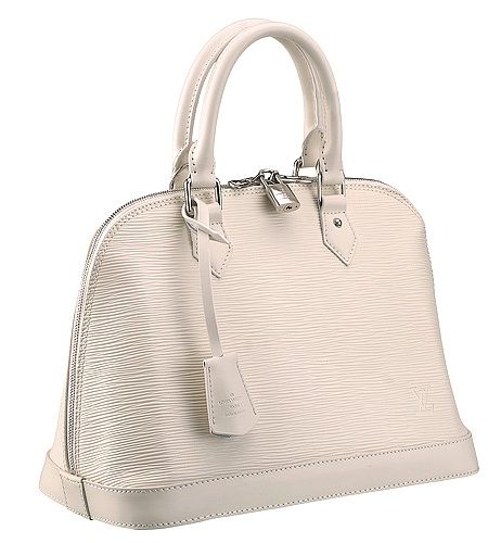 Louis Vuitton Alma MM Epi Leather Ivory