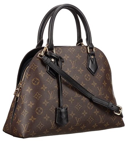 Louis Vuitton Monogram Alma B'n'B Black 18926645