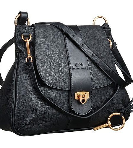 Chloe Lexa Crossbody Bag Black 18927445