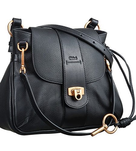 Chloe Lexa Medium Crossbody Bag Black 18927451