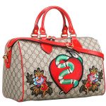 Gucci Limited Edition Boston Bag Heart Snake Flower Detail 18927471