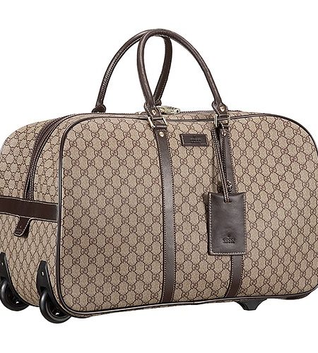 Gucci GG Supreme Wheeled Suitcase 18926976