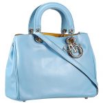 Diorissimo Medium Light Blue City Bag