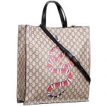 Gucci GG Supreme Tote With Snake Detail 18927504