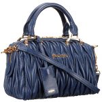 Miu Miu Top Handle Dark Blue
