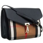 Burberry Macken House Check Crossbody Bag Black 18927417